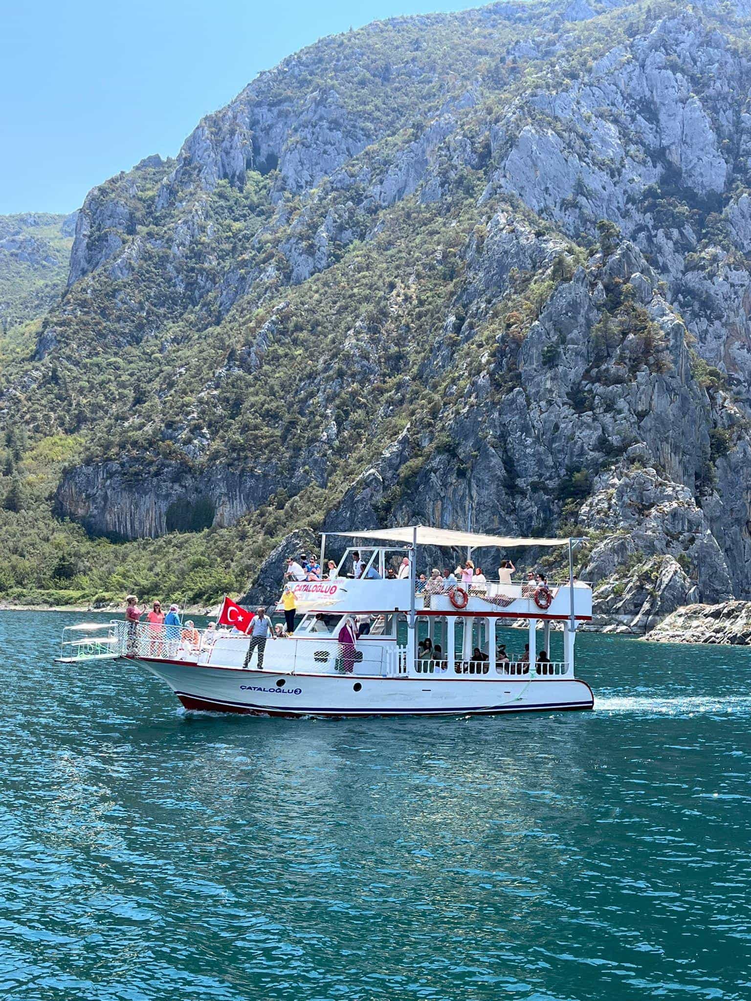 Şahinkaya Kanyonu genel manzarası